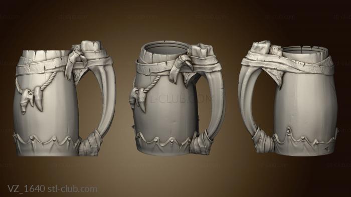 3D model Mugs Barbarian (STL)