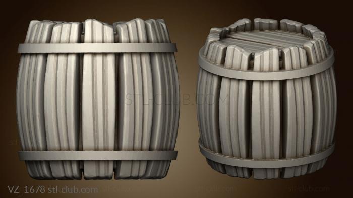 3D model PYG Wagon barrel (STL)