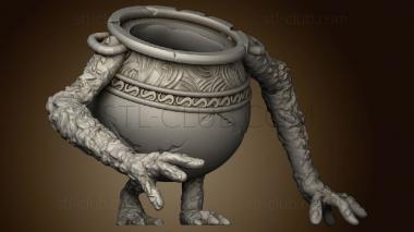 3D model Villages jar (STL)