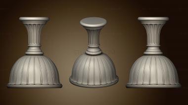 3D model Vase with a classic shape on a leg (STL)