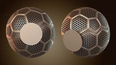 3D модель Воздушный футбольный мяч (STL)