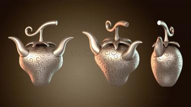 3D мадэль Акума Ми Уши Уш Филиал (STL)