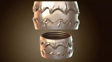 3D модель Варварская коробка для игральных костей (STL)