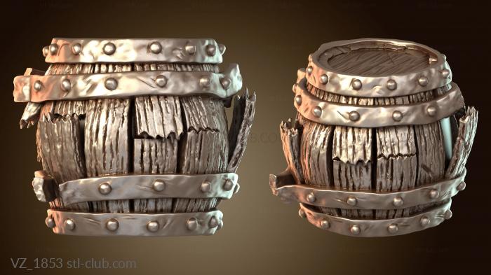 Вазы Стойка-бочка