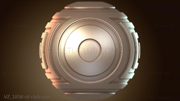 Вазы Рождественские безделушки и золото