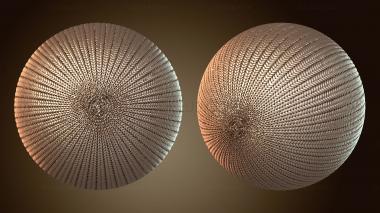 3D модель Рождественские безделушки и блестки (STL)