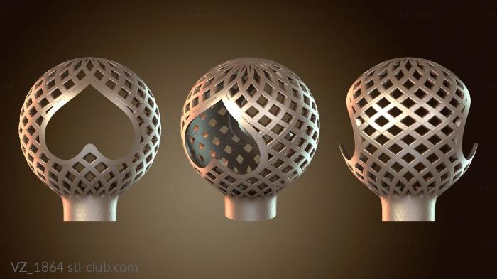 Вазы Рождественские безделушки и остролист