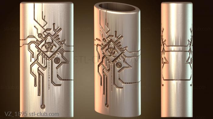 Вазы Чехол Bic и зажигалка Chrome