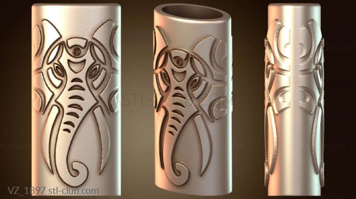 Вазы Мини-кейс и зажигалка Bic