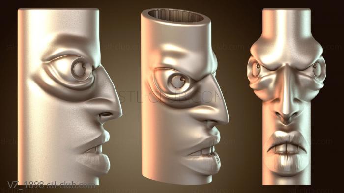 Вазы Двойной чехол и зажигалка Bic