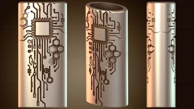 3D model Bic Case and Lighter Red (STL)