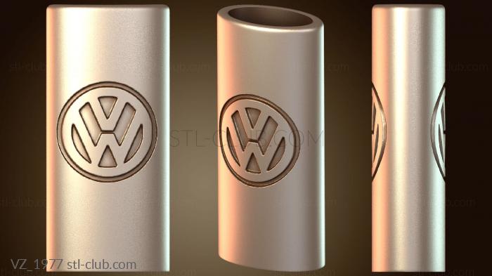 Вазы Корпус Bic и зажигалка синего цвета