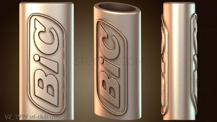 Чехол Bic и зажигалка Knight