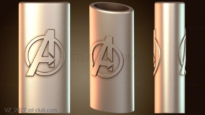 Вазы Чехол Bic и зажигалка Volt