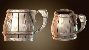 3D модель Ножки для держателя банки с игральными костями (STL)