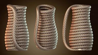3D model Coiled Rope Mug Vase (STL)