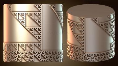 3D model Cylinder Polished (STL)