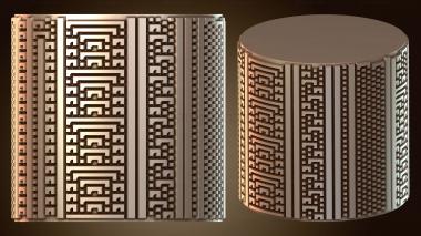 3D модель Цилиндрическая ваза Bold (STL)