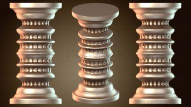 3D модель Необычная внутренняя колонна (STL)