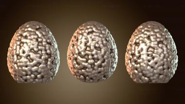 3D мадэль Пушистое яйцо (STL)