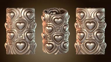 3D model Heartbeat Vase Echo (STL)