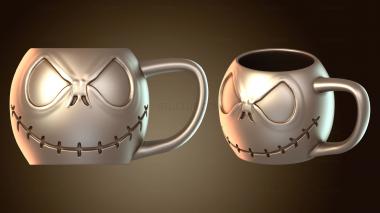 3D model Jack Skellington Mug (STL)