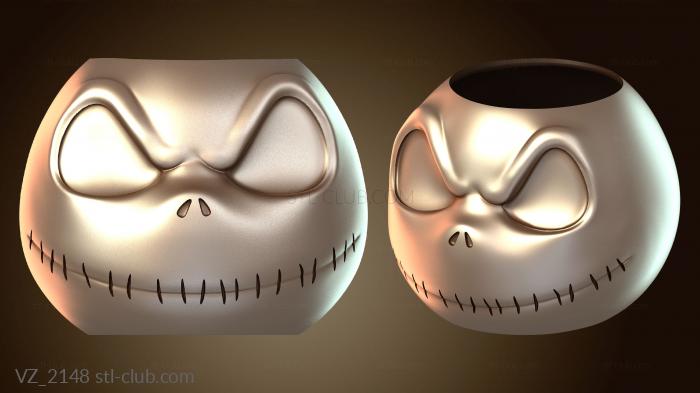 Вазы Джек Скеллингтон Баскет Б