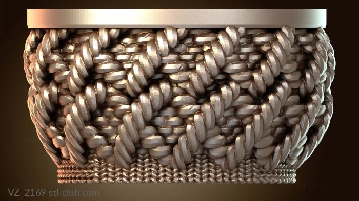 Вазы Вязаная подставка для покебола