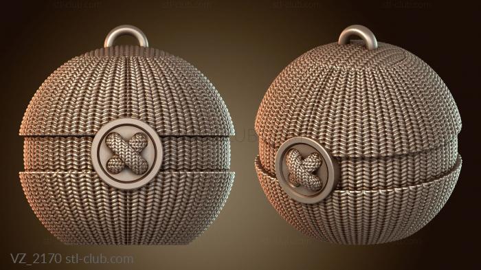 Вазы Вязаная петля для покебола