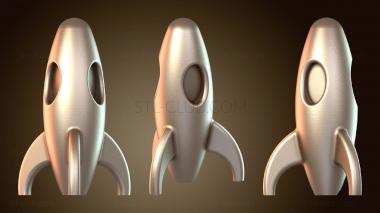 3D model Lamp Rocket (STL)
