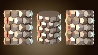 3D мадэль Ламповые соты Ремикс (STL)