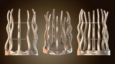 3D модель Лампа Медуза Руки (STL)