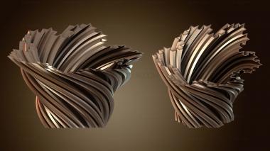 3D модель Лампа Кох Снежинка (STL)