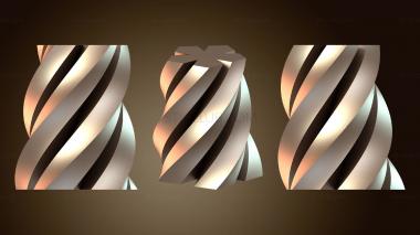 3D model Lamp Pentagram Vase (STL)