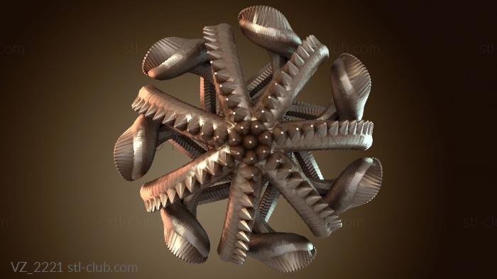 Вазы Лампарас Споровый Кварц