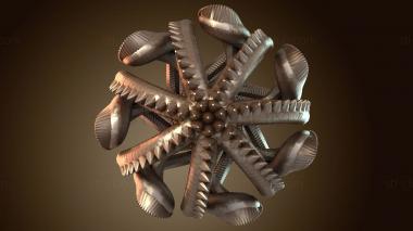 3D модель Лампарас Споровый Кварц (STL)