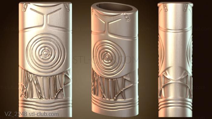 Вазы Чехол для зажигалки Starwars C3PO