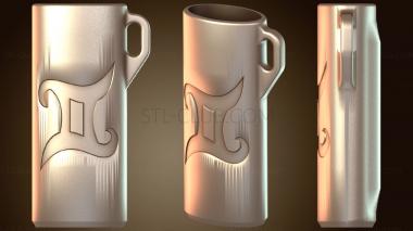 3D модель Магнитный чехол для ключей Gemini (STL)