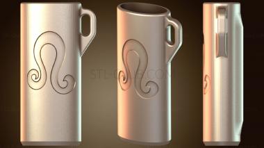 3D модель Магнитный чехол для ключей Leo (STL)