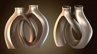 3D мадэль Современная ваза (STL)