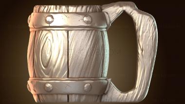 3D модель Мифическая кружка «Искатель приключений» (STL)