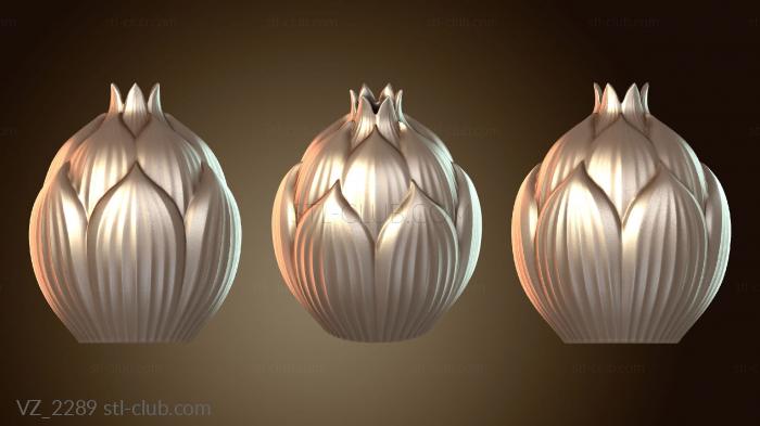 Вазы Открытая ваза цветущая