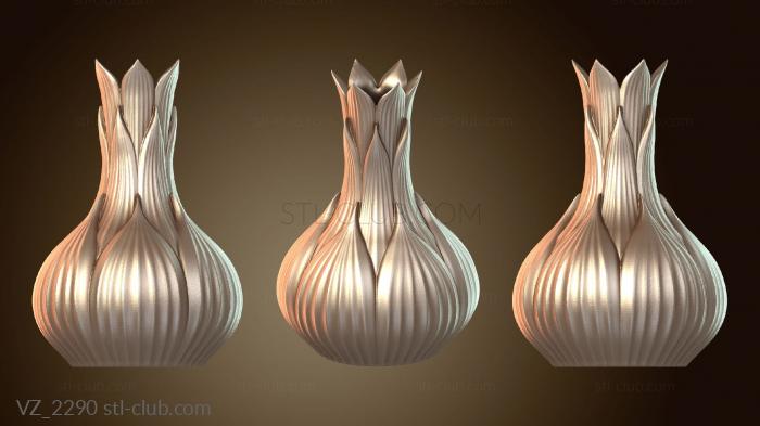 Вазы Открытая ваза, цветущая свежесть