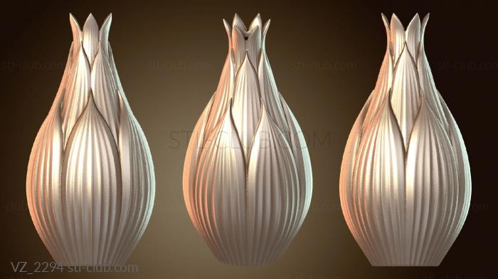 Вазы Открытая ваза, цветущая широко