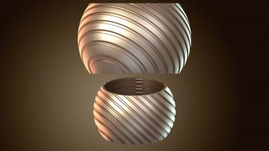 3D мадэль Орнамент Полосатый (STL)