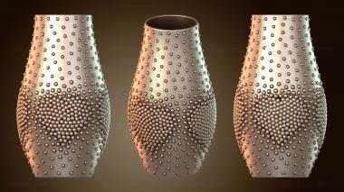 3D model Pixel Heart Vase Color (STL)