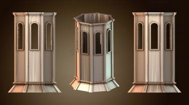 3D мадэль Башня гнева принцесс (STL)