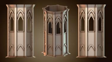 3D модель Принцессы Сердитая Башня Сильная (STL)