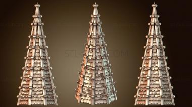 3D модель Принцессы Злятся, Башня Храбрая сердцем (STL)