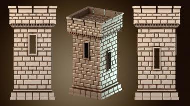 3D model Princesses Angry Tower Iron (STL)